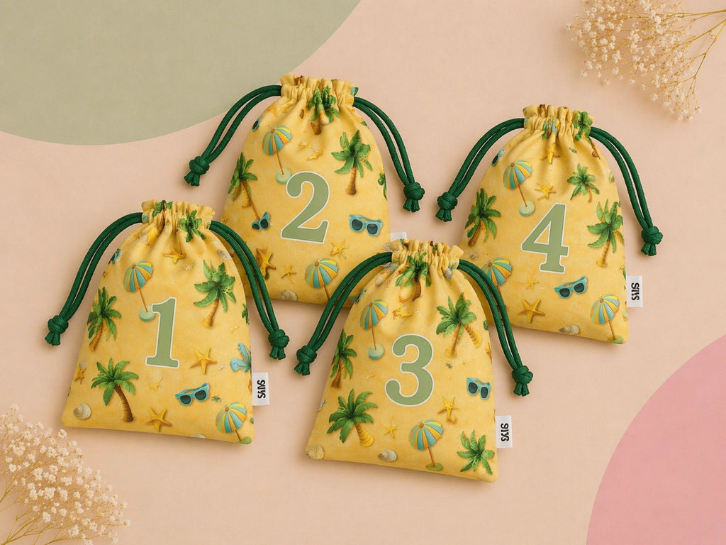 4 bolsas para la ropa [Variant: Verano Dorado]